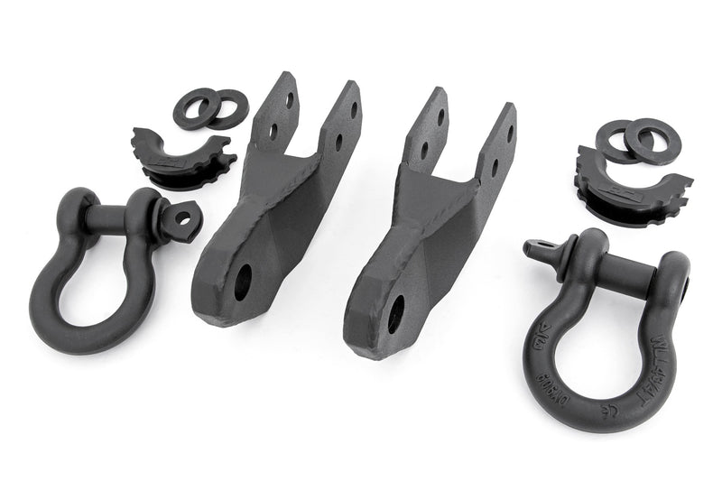 Tow Hook to Shackle Bracket | D-Ring Combo | Chevy Colorado 2WD/4WD (15-22)