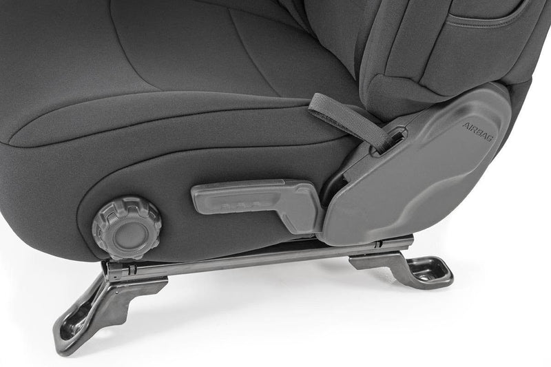 Seat Covers | Front and Rear w/ Armrest | Jeep Wrangler Unlimited 4WD (18-26)