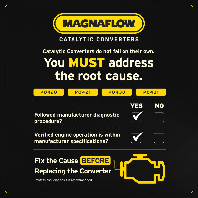 Magnaflow 15-16 Ram 2500 6.4L California Grade CARB Compliant DF Catalytic Converter