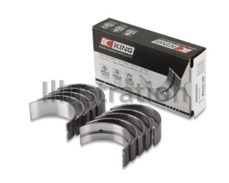 King Engine Bearings Toyota 1AZFE/2AZFE (Size 1.0) Main Bearings Set of 5