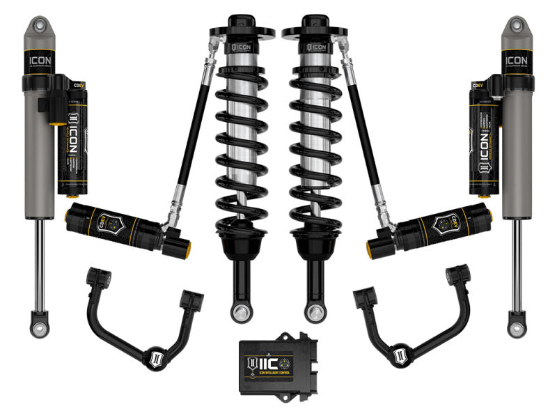 ICON 21-24 Ford F150 4WD 2.75-3.5in Stage 5 Suspension System - Tubular UCA