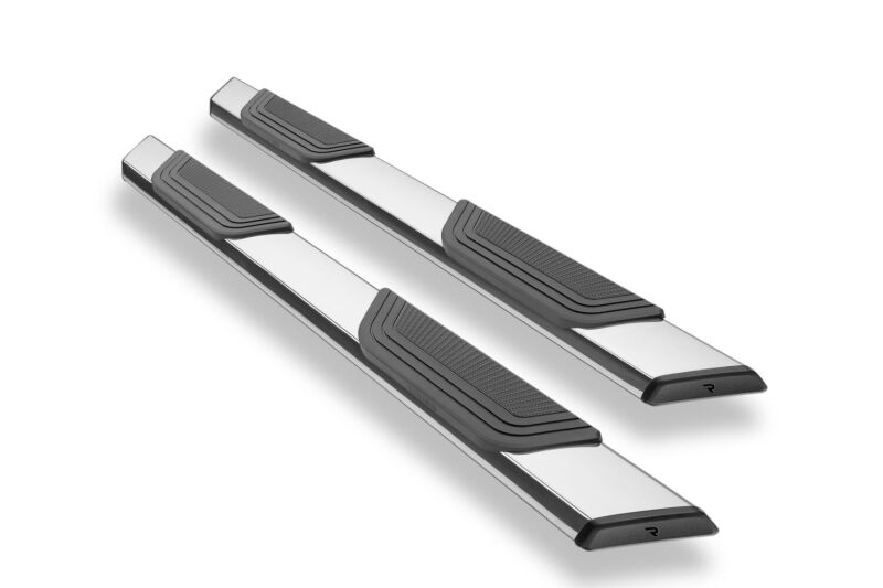 RealTruck 20-26 Jeep Gladiator JT Crew Cab Traxio 5in Nerf Bars - Stainless Steel