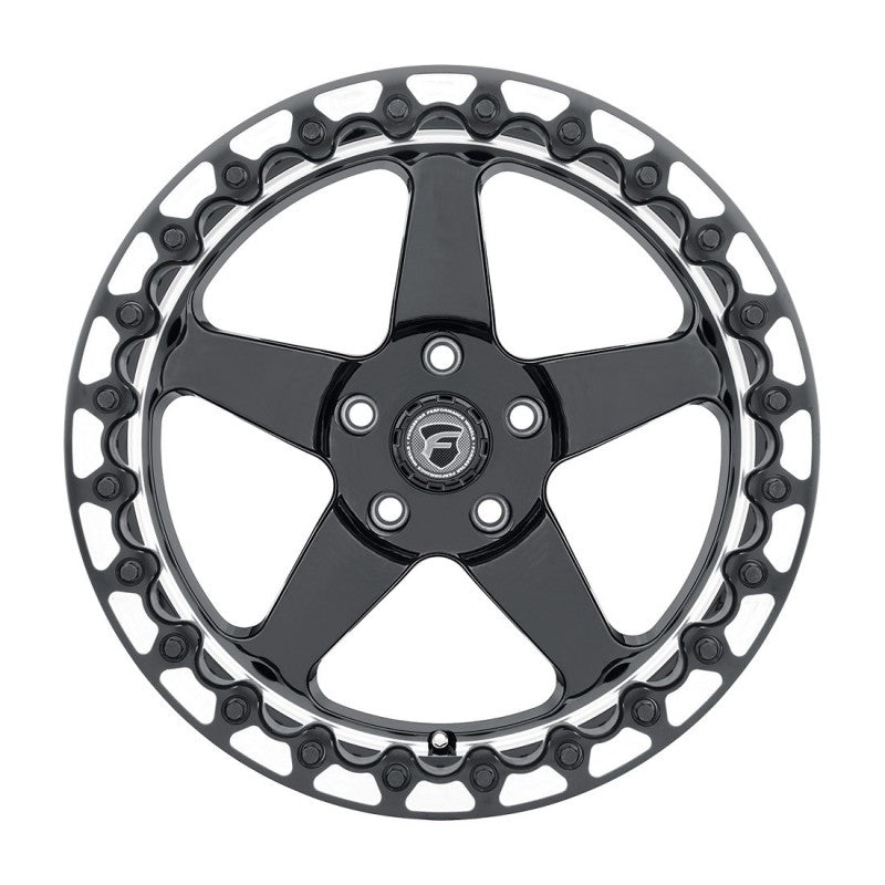 Forgestar D5 Beadlock 18x10.5 / 5x120.65 BP / ET65 / 8.3in BS Gloss Black Wheel