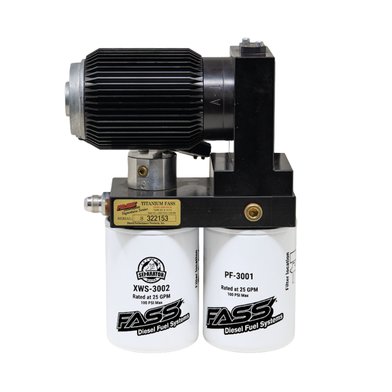FASS 00-05 Ford Excursion Powerstroke 220gph/65psi Titanium Plus Fuel Air Separation System