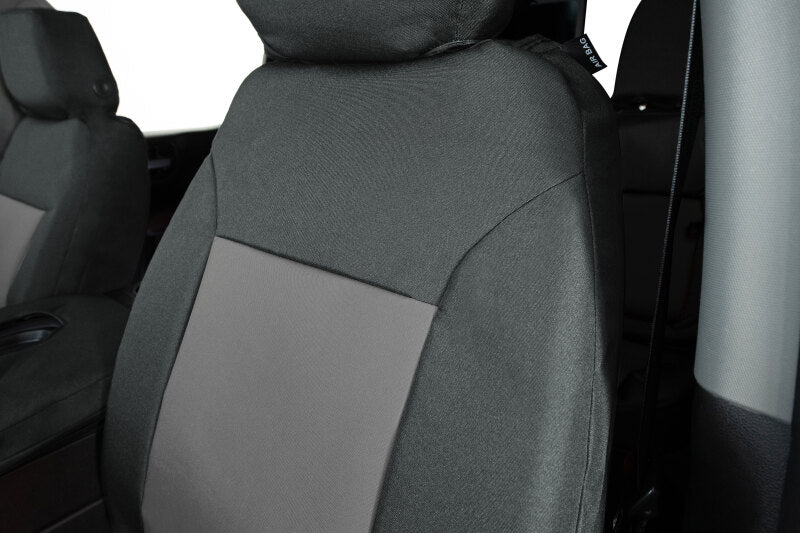 Covercraft 21-24 Chevrolet Tahoe PrecisionFitSecond Row Seat Covers - Charcoal/Silver