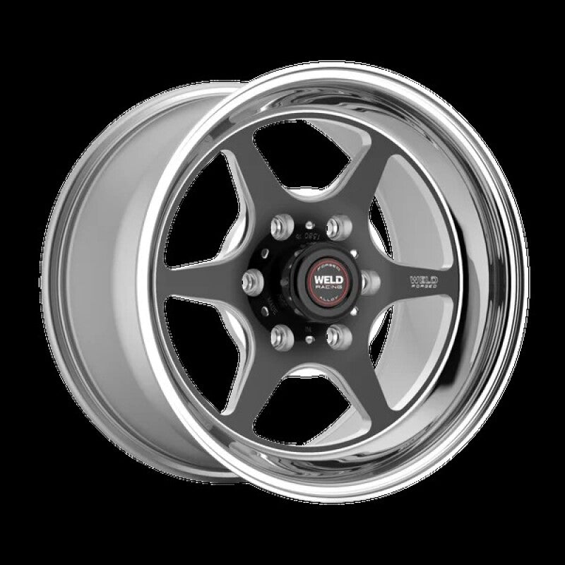 Weld S79 HD S79 20x7in / 6x135 BP / 4.5in BS Black Center - Polished Shell Wheel
