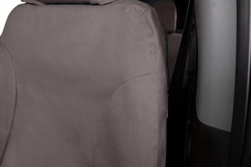 Covercraft 19-23 Ford Transit Polycotton SeatSaver Custom Third Row Seat Covers-Misty Grey