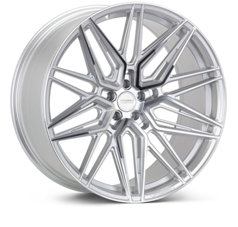 Vossen HF-7 22x9.5 - 5x112 - ET15 - Deep Face - 66.5 - Silver Polished Wheel