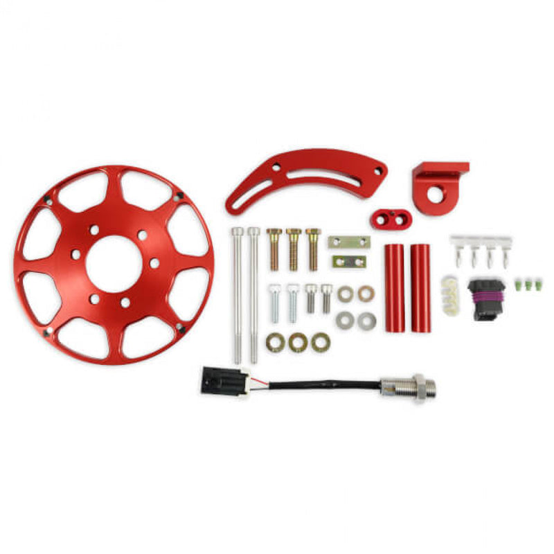 MSD Crank Trigger Kit - Flying Magnet - Hall-Effect - LS Gen III/IV - 8.00 in.