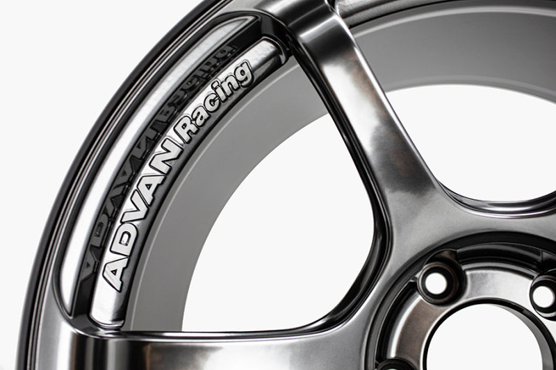 Advan RG-4 17x8.0 / +37 / 5x114.3 - Racing Hyper Black & Ring