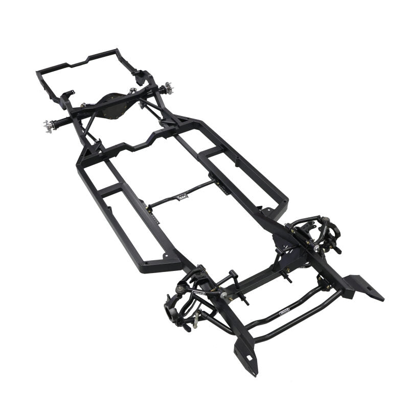 Ridetech 68-72 GM A-Body w/ Hub Spindle & (Narrowed) 57.25in Flange to Flange Width Momentum Chassis