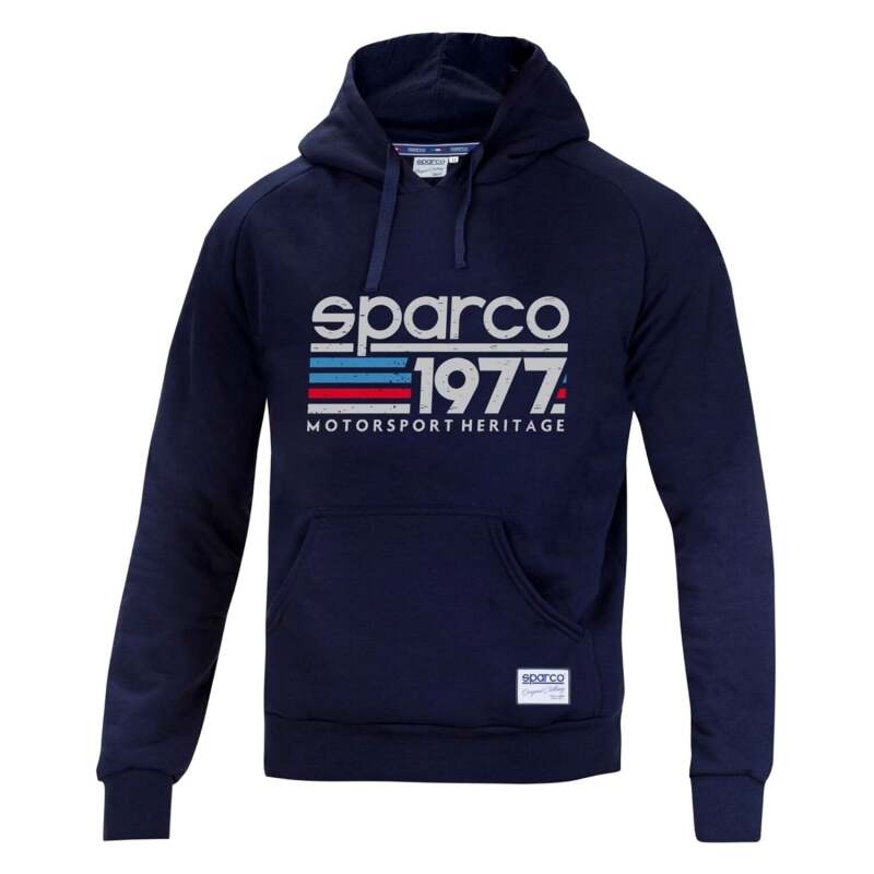 Sparco Hoodie 1977 MED Navy