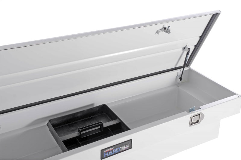 Dee Zee Universal Tool Box - Hardware Crossover - Single Lid White