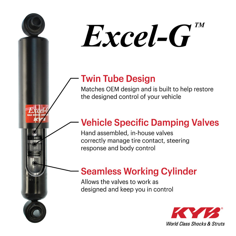 KYB 17-21 Honda Civic Hatchback (Exc. Type R) Excel-G Gas Strut - Front Right