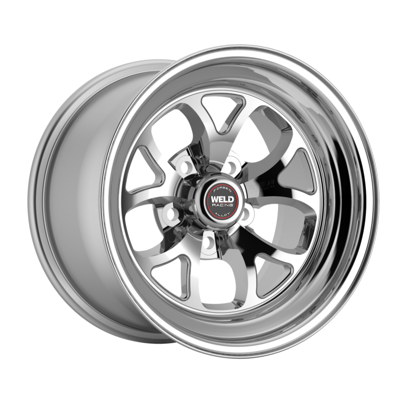 Weld S76 15x7 / 5x120.65 / 4.5 BS / 3.18 HB - Polished Center - Polished Shell - Non-BL Wheel