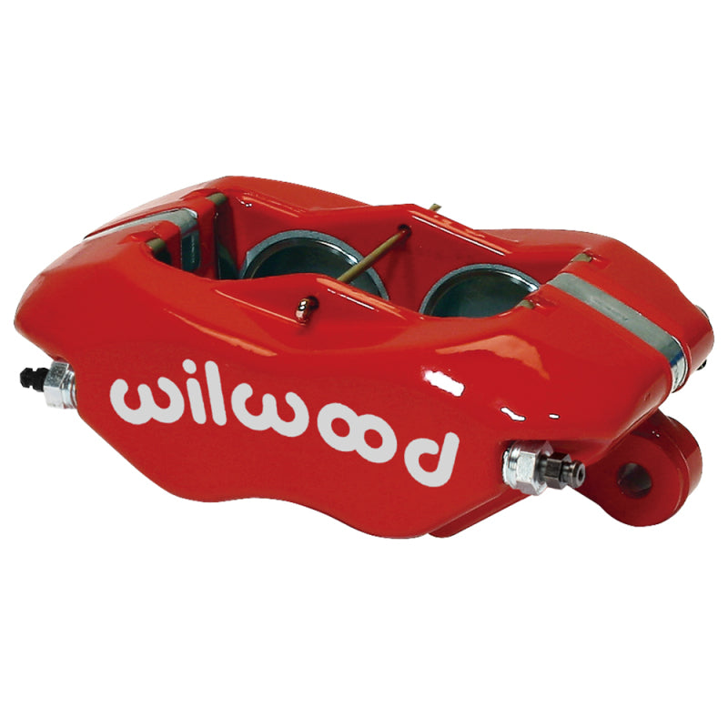 Wilwood Caliper-Forged Dynalite-Red 1.62in Pistons .81in Disc