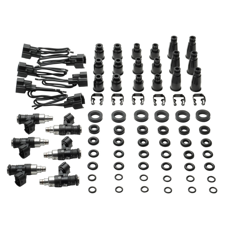 DeatschWerks Universal 6 Cylinder Import Injector Kit - Set of Six 2400cc Injectors