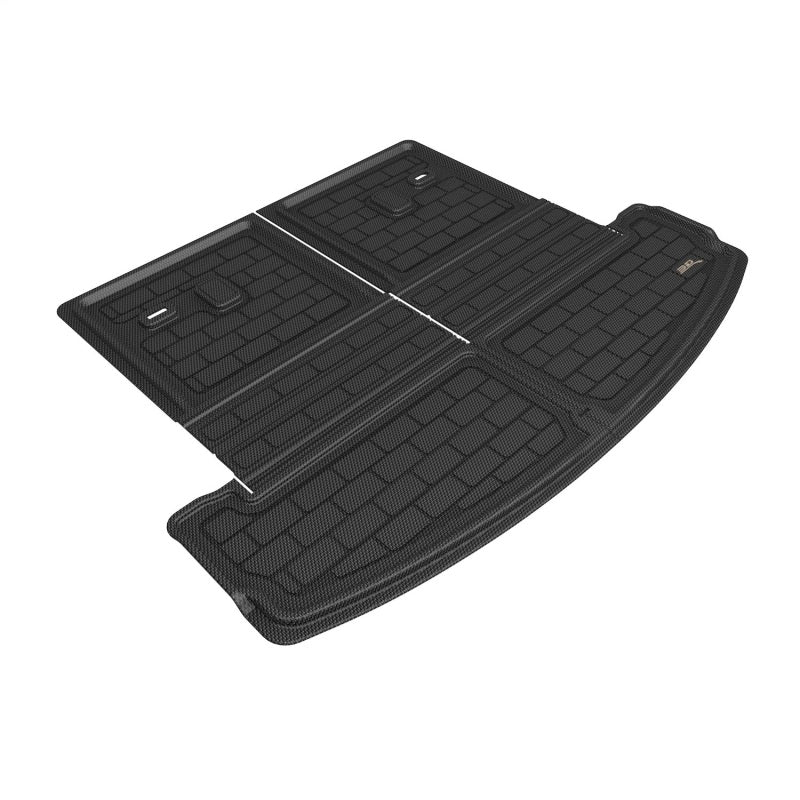 3D MAXpider 24-26 Hyundai Santa Fe Kagu Black Integrated Seatback Cargo Liner