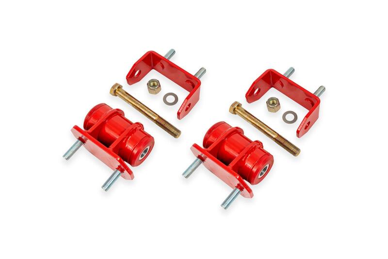 BMR 05-13 Chevrolet Corvette C6 Polyurethane Transmission/Differential Mount - Red