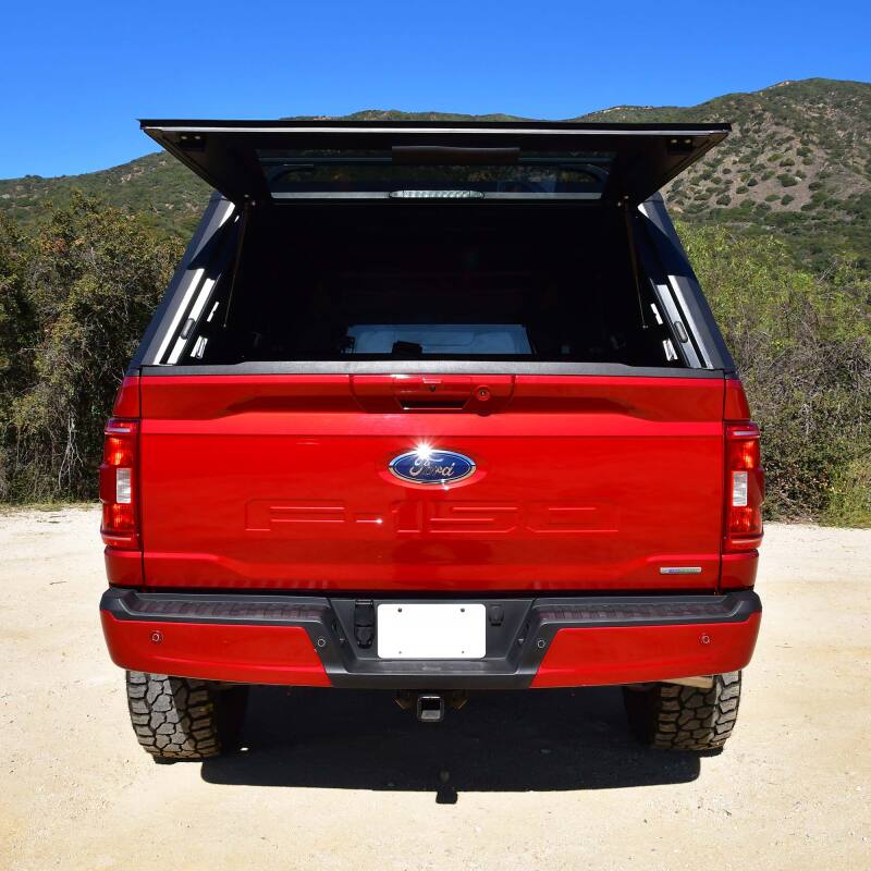 Westin 19-24 Chevy Silverado CC 1500 5.8ft Bed EXP Truck Cap - Black (Box 1 ONLY)