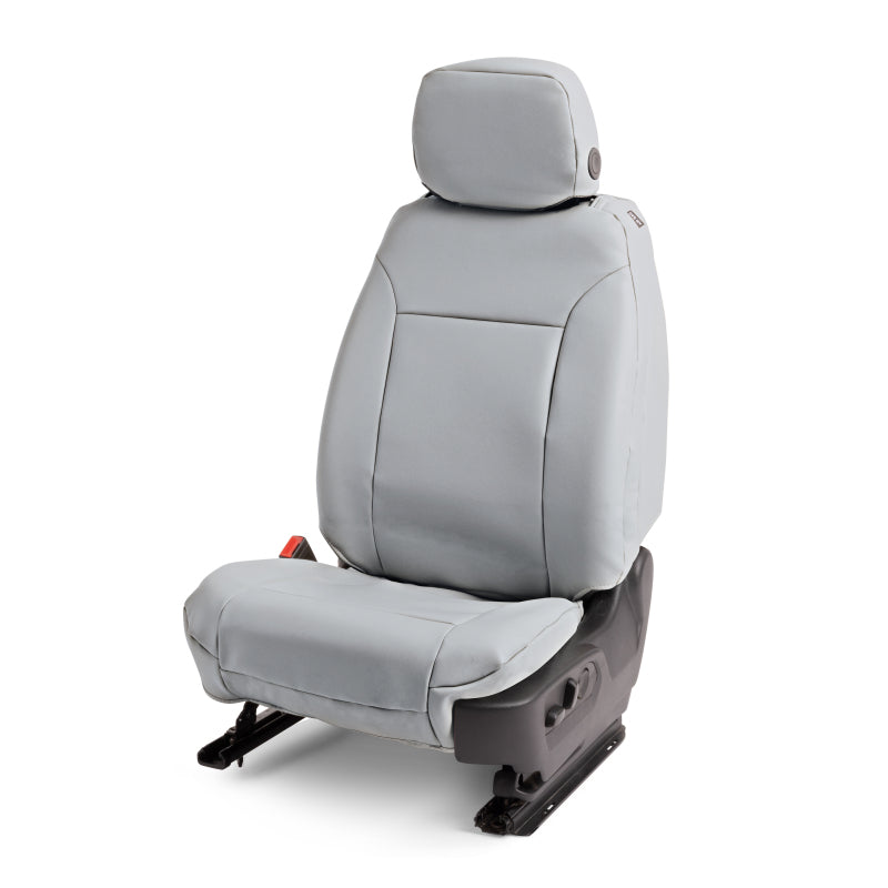 Covercraft 07-13 Acura MDX Leatherette PrecisionFit Custom Front Row Seat Covers - Lt Grey