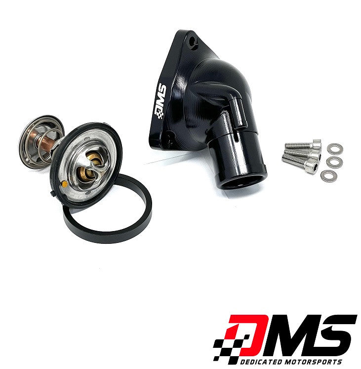 Black DMS billet thermostat housing for Gen V LT engines