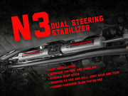 N3 Steering Stabilizer | Dual | Chevy/GMC K10 Truck & SUV/K5 Blazer (69-91)