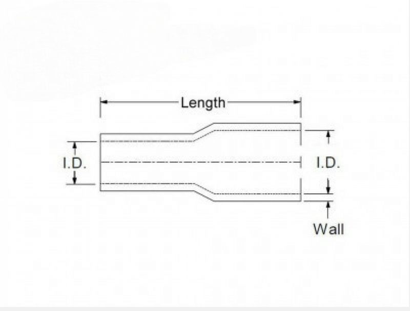 BOOST Products Silicone Reducer Coupler, 2-1/2" - 2-1/4" ID, Black