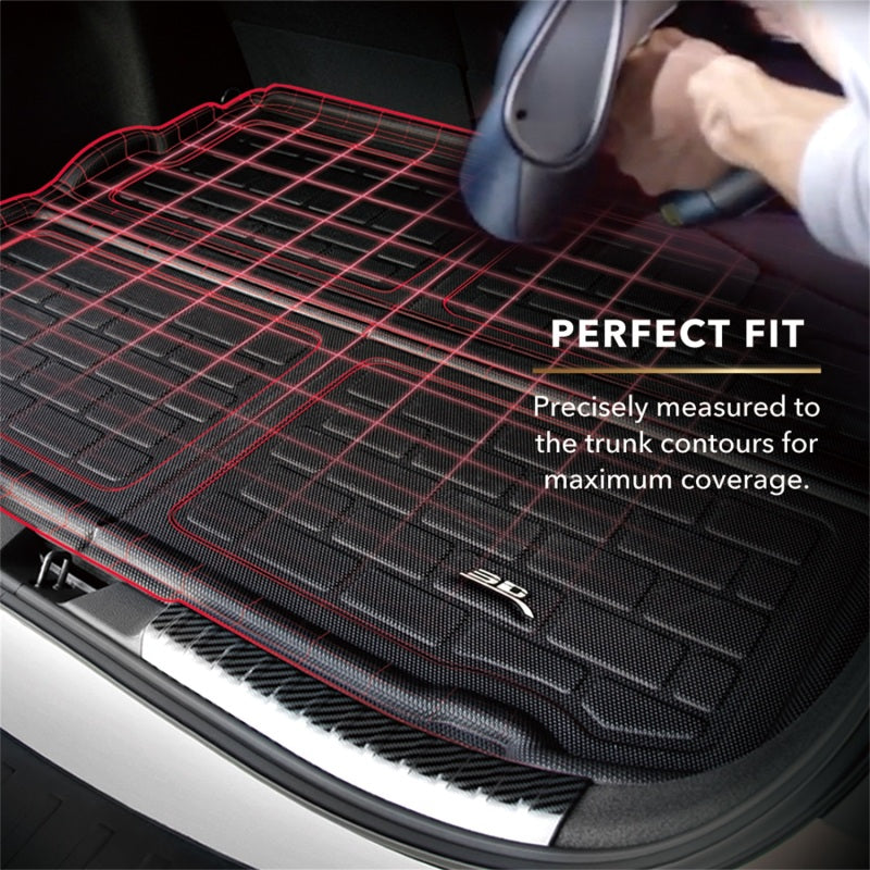3D MAXpider 25-26 Nissan Kicks (Excl. Kicks Play) Kagu Black Cargo Liner