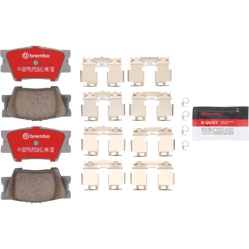 Brembo 06-18 Lexus ES Xtra Ceramic Brake Pad - Rear