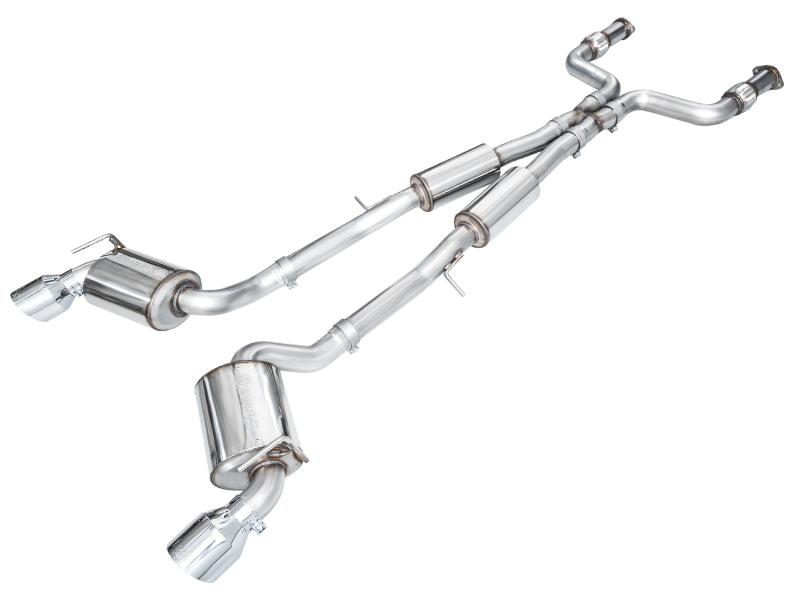 AWE Tuning 2023 Nissan Z RZ34 RWD Touring Edition Cat-Back Exhaust System w/ Chrome Silver Tips