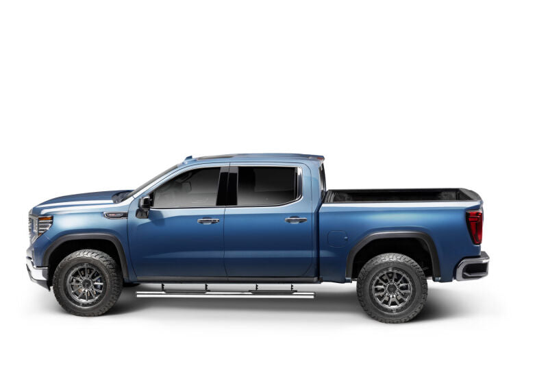 RealTruck 19-26 Chevy Silverado/GMC Sierra 1500 Crew Cab Traxio 3in Nerf Bars - Stainless Steel