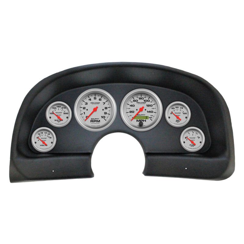Autometer Ultra-Lite Direct Fit Dash Kit 93-02 Chevy Camaro (2 x 3-3/8in. / 4 x 2-1/16in.)