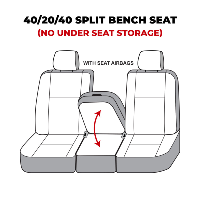 Covercraft 09-14 Dodge Ram Polycotton SeatSaver Custom Front Row Seat Covers - Misty Grey