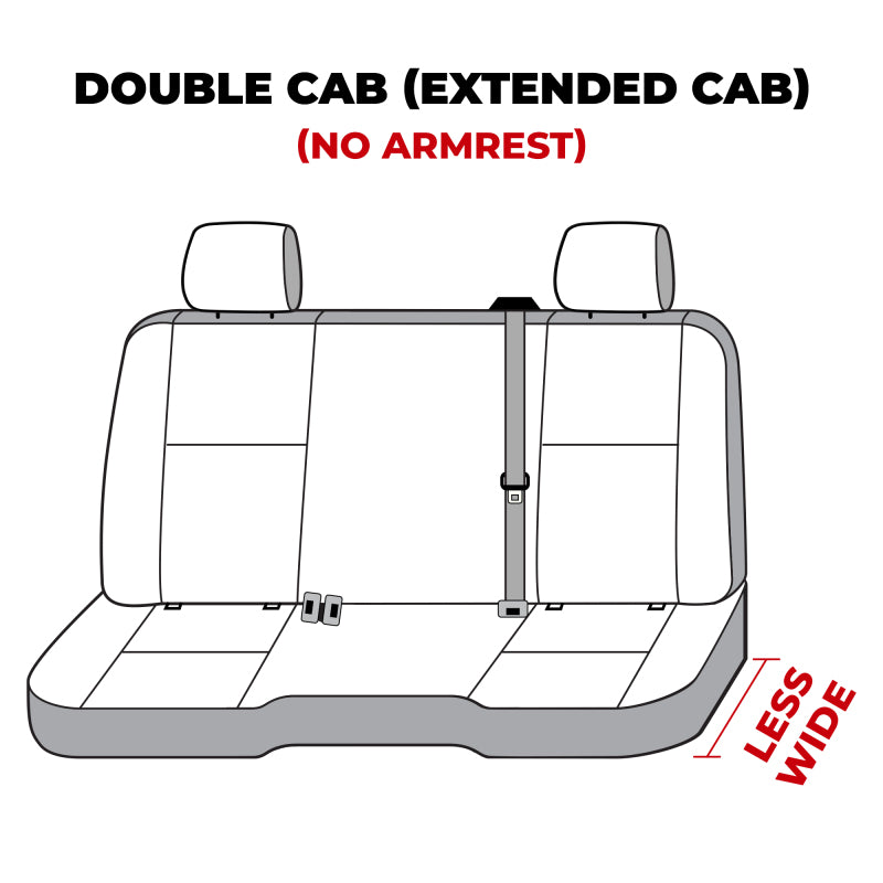 Covercraft 14 Chevrolet Silverado Carhartt SeatSaver Custom Second Row Seat Covers - Gravel