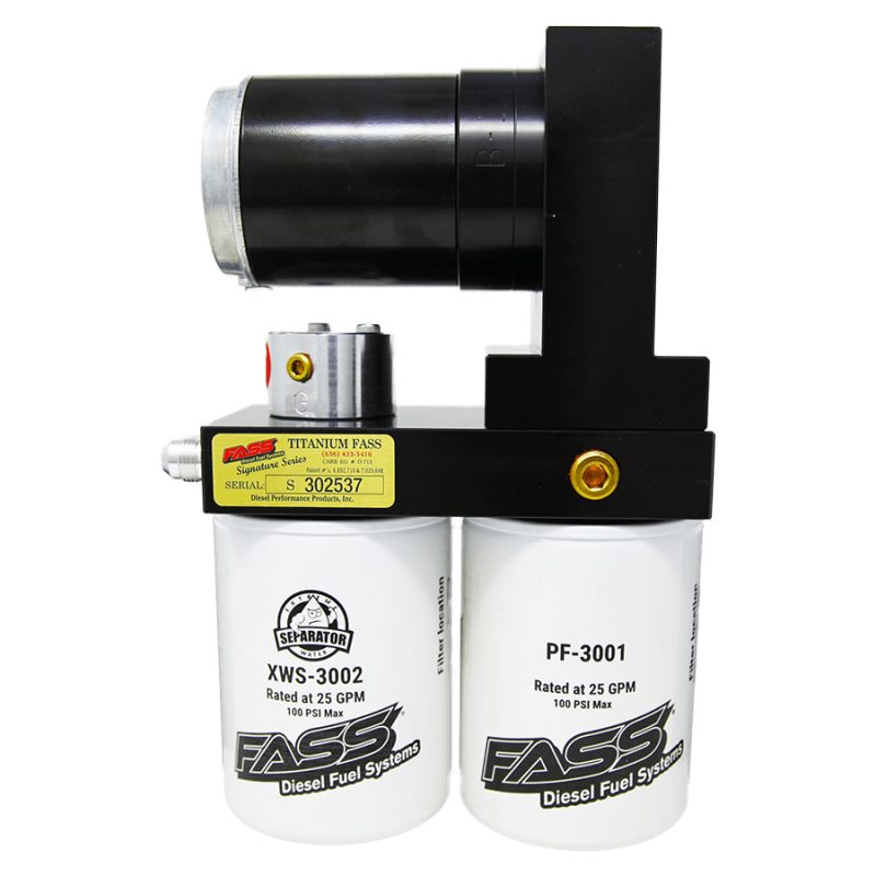 FASS 20-22 GM Duramax 220gph Titanium Series Fuel Air Separation System