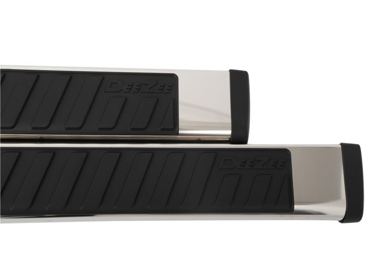 Dee Zee 99-23 Chevrolet/GMC/Dodge/Ford Full Size Truck Tubes - 6In Oval - Stainless Steel (RegCab)