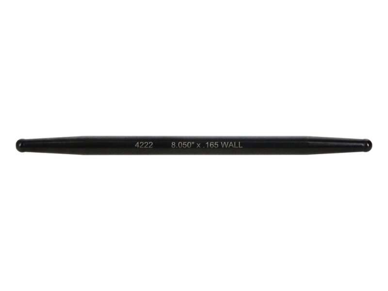 Manley Push Rod - 7/16 Dia. - 10.875 Length - 0.165 Wall - 4130 Chrome Moly - Swedged End - Set of 8