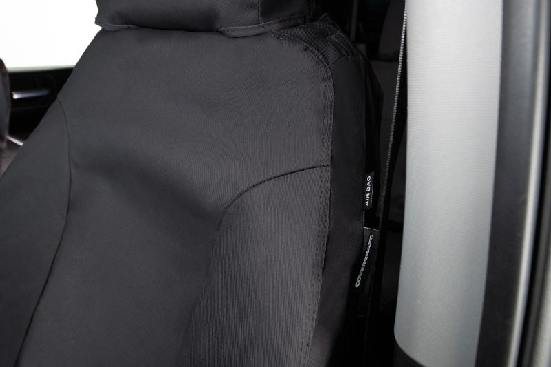 Covercraft 19-23 Ford Transit Polycotton SeatSaver Custom Third Row Seat Covers-Charcoal