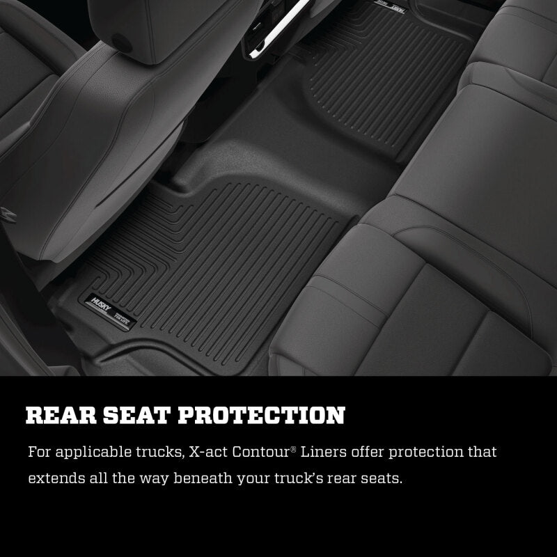 Husky Liners 24-25 Hyundai Santa Fe X-Act 3rd Seat Floorliner (1pc) - Blk