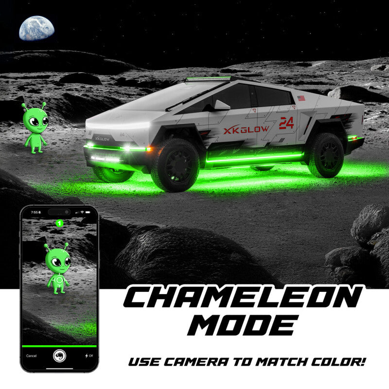 XK Glow Tesla Cybertruck XKmax Body Gap Kit