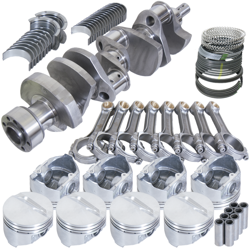 Eagle Chevy 350 3.750in Crank 5.700in I-Beam Rods -18cc 4.060in Pistons Balanced Assembly