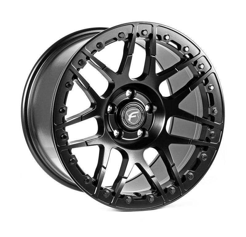 Forgestar F14 Beadlock 15x10 / 5x115 BP / ET22 / 6.4in BS Satin Black Wheel