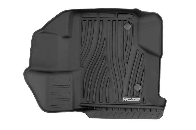 Flex-Fit Floor Mats | FR & RR | Ford F-150 (15-26)/F-150 Lightning (22-26)/Raptor (17-26) 