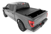 Soft Roll Up Bed Cover | 5'7" Bed | Ford F-150/F-150 Lightning/Raptor  (15-26)