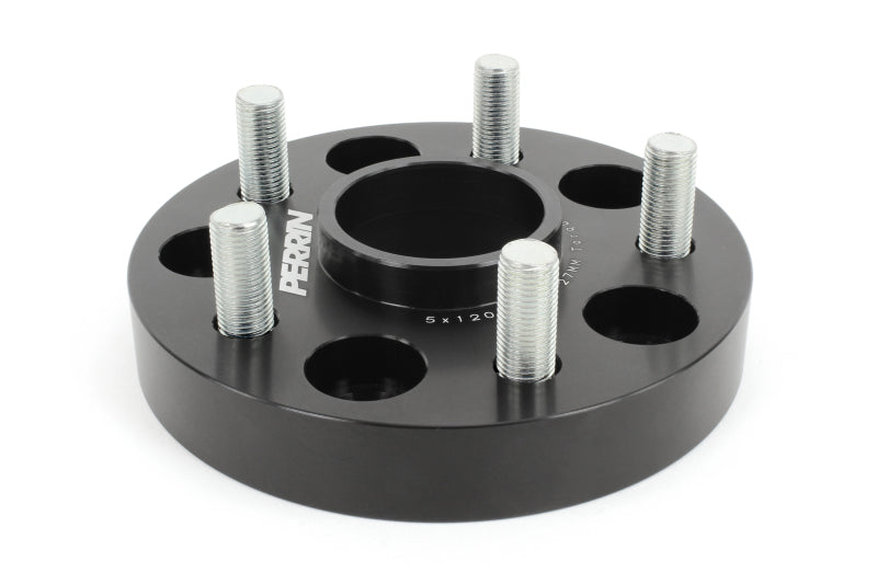 PERRIN Wheel Spacer Set 5x120 27mm Pair Honda Civic Type R 2017+ | PHP-WHL-027BK