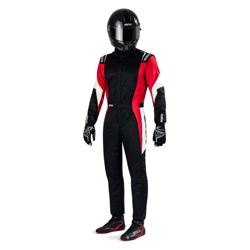 Sparco Suit Competition (Boot Cuff) 50 Black/ White