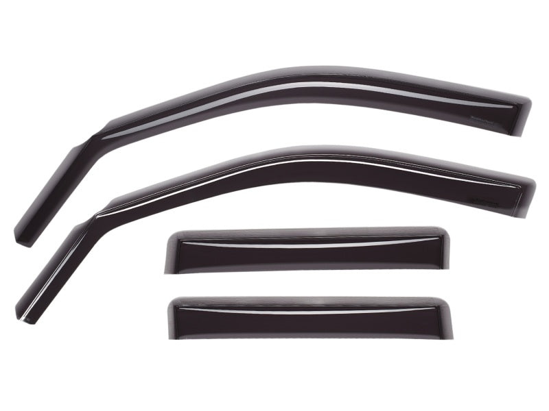 WeatherTech 2027 Kia Telluride/Telluride Hybrid Front & Rear Side Window Deflectors - Dark Tint