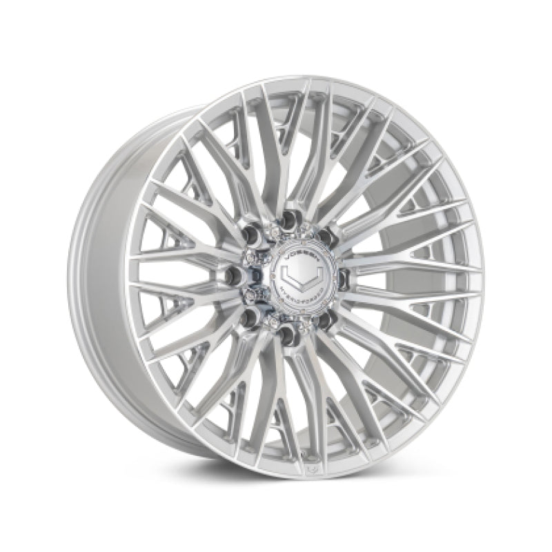 Vossen HFX-6 17x9 - 6x135 - ET0 - Super Deep Face - 87.1 - Silver Polished Wheel