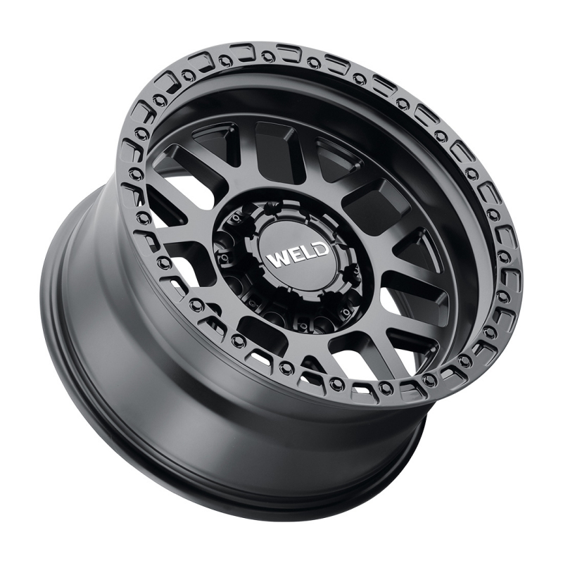Weld Off-Road W104 20X10 Cinch 8X180 ET-18 BS4.76 Satin Black / Gloss Black 124.3